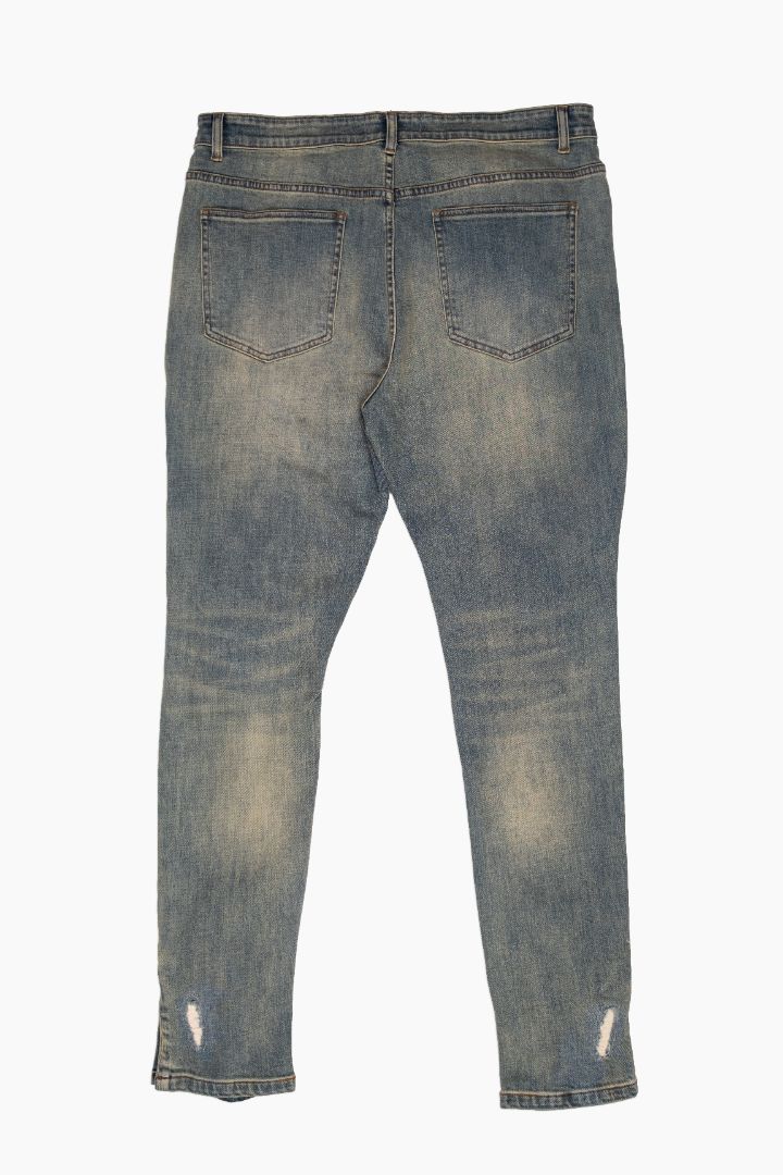 Let It Purple Rain Rockstar Jeans