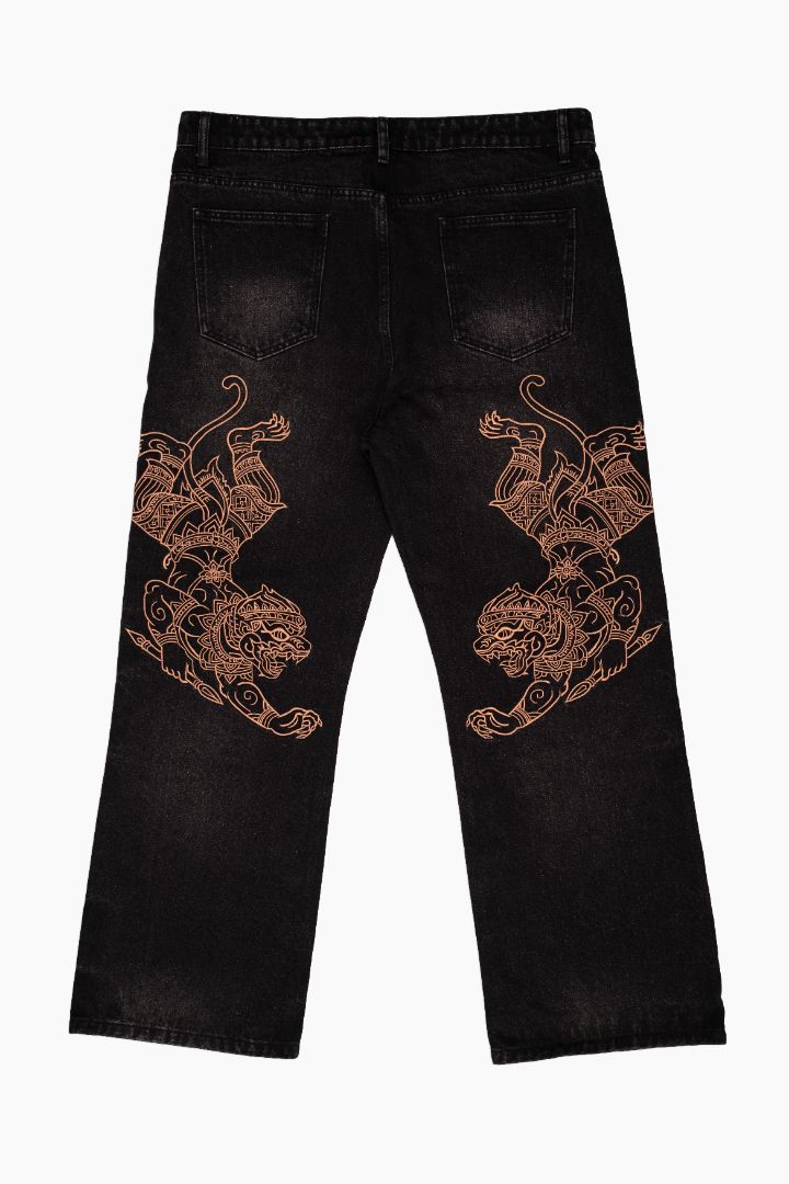 Sun Wukong Baggy Jeans