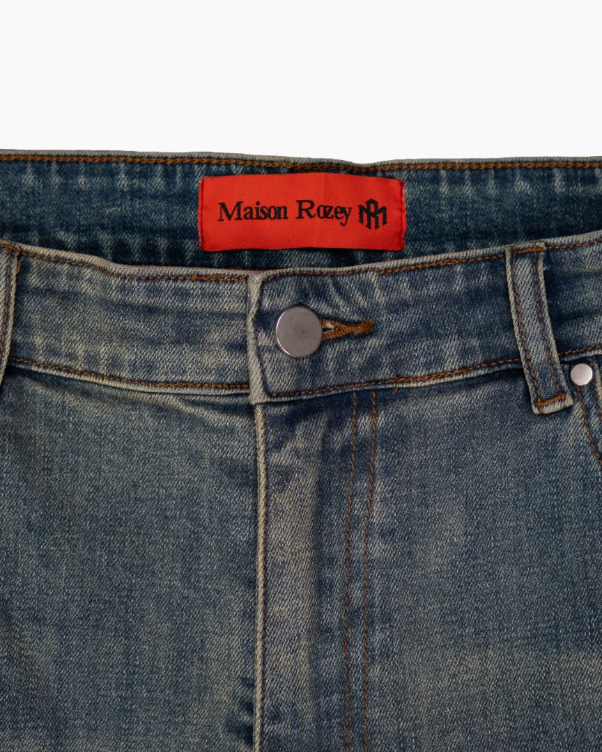 Let It Purple Rain Rockstar Jeans