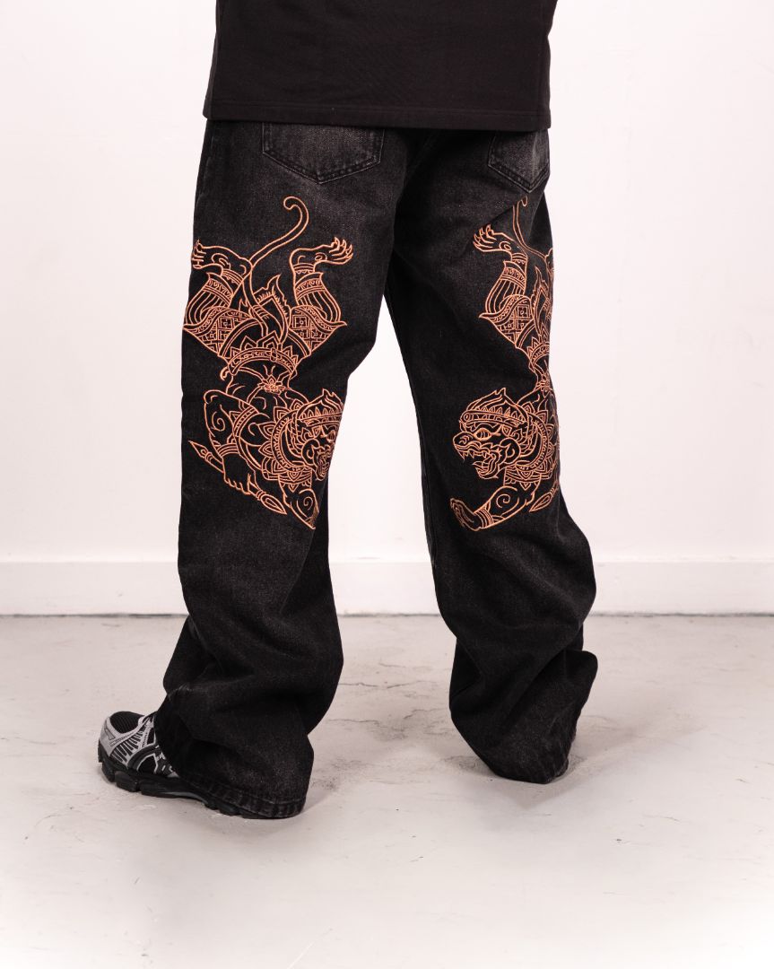 Sun Wukong Baggy Jeans
