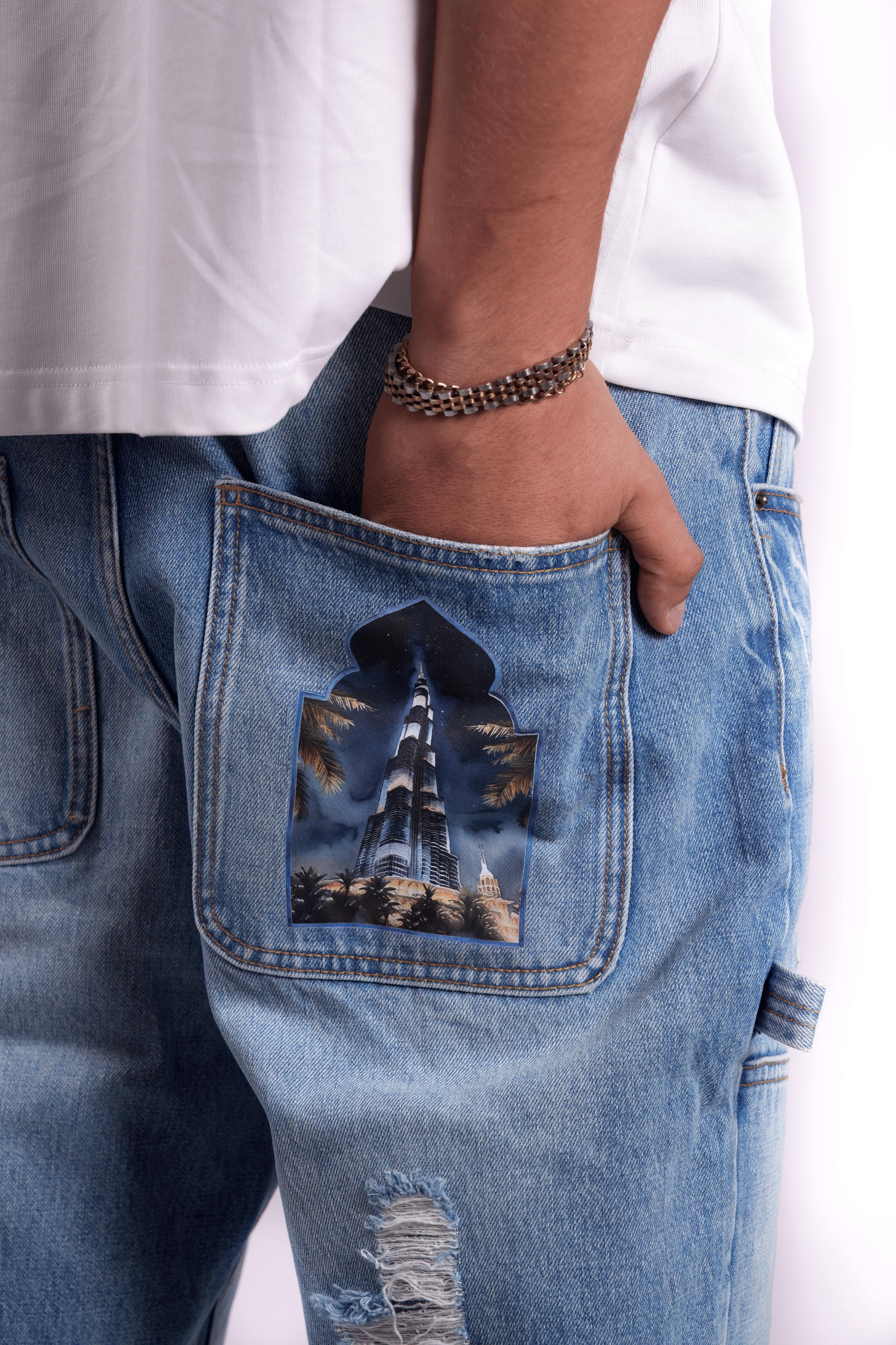 Baggy Jeans Khalifa Blue