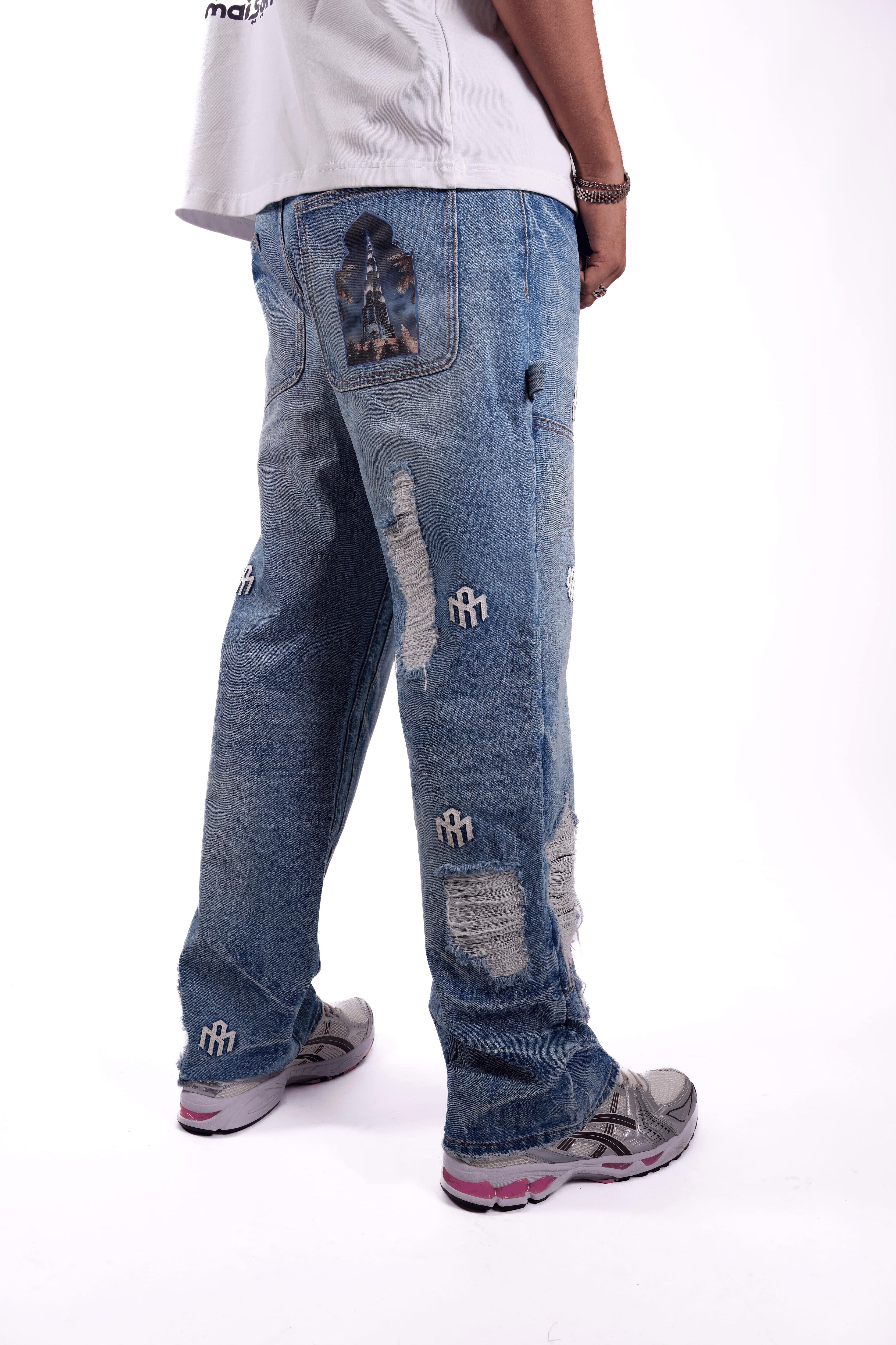 Baggy Jeans Khalifa Blue