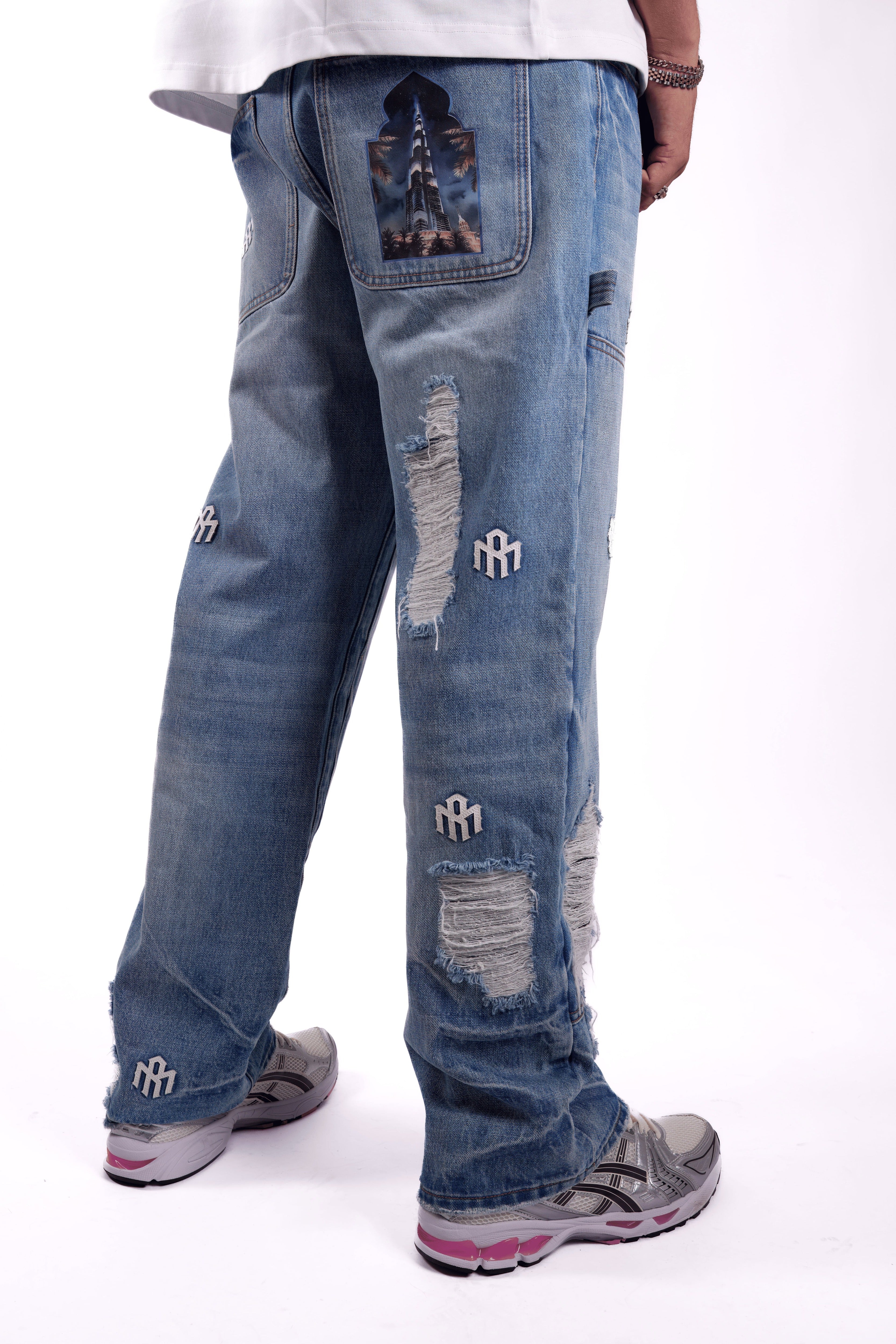 Baggy Jeans Khalifa Blue