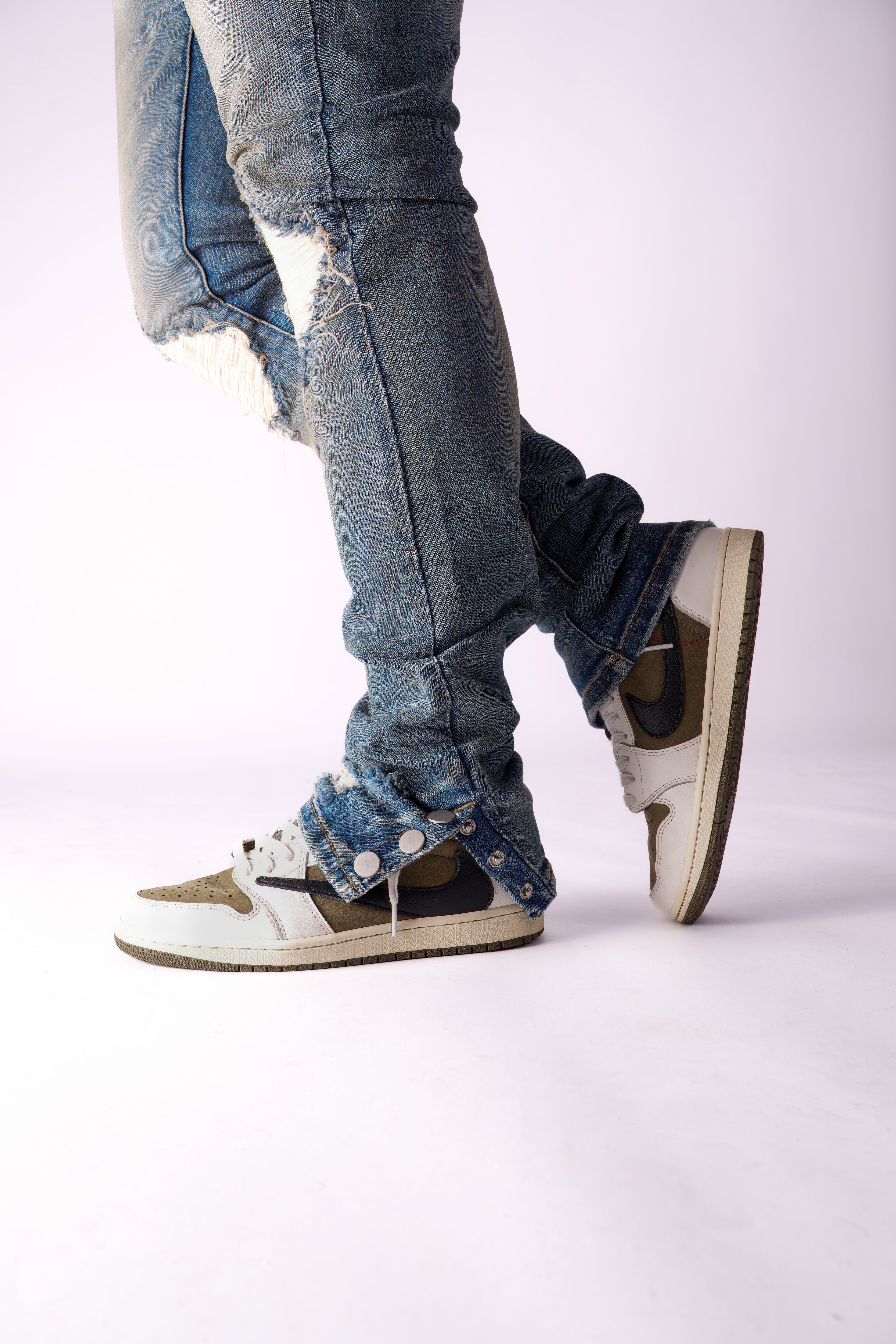 Purple Rain Rockstar Jeans