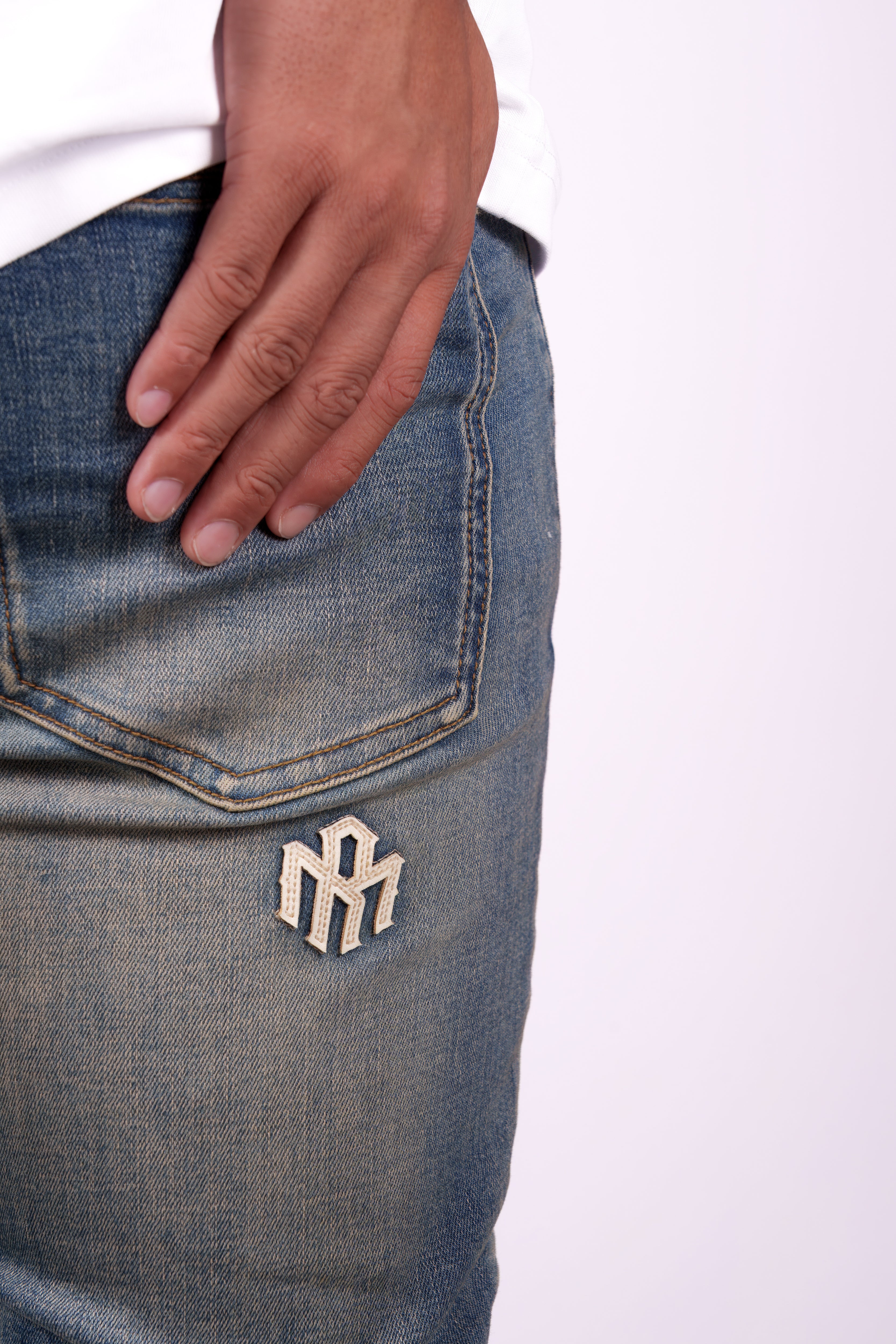 Purple Rain Rockstar Jeans