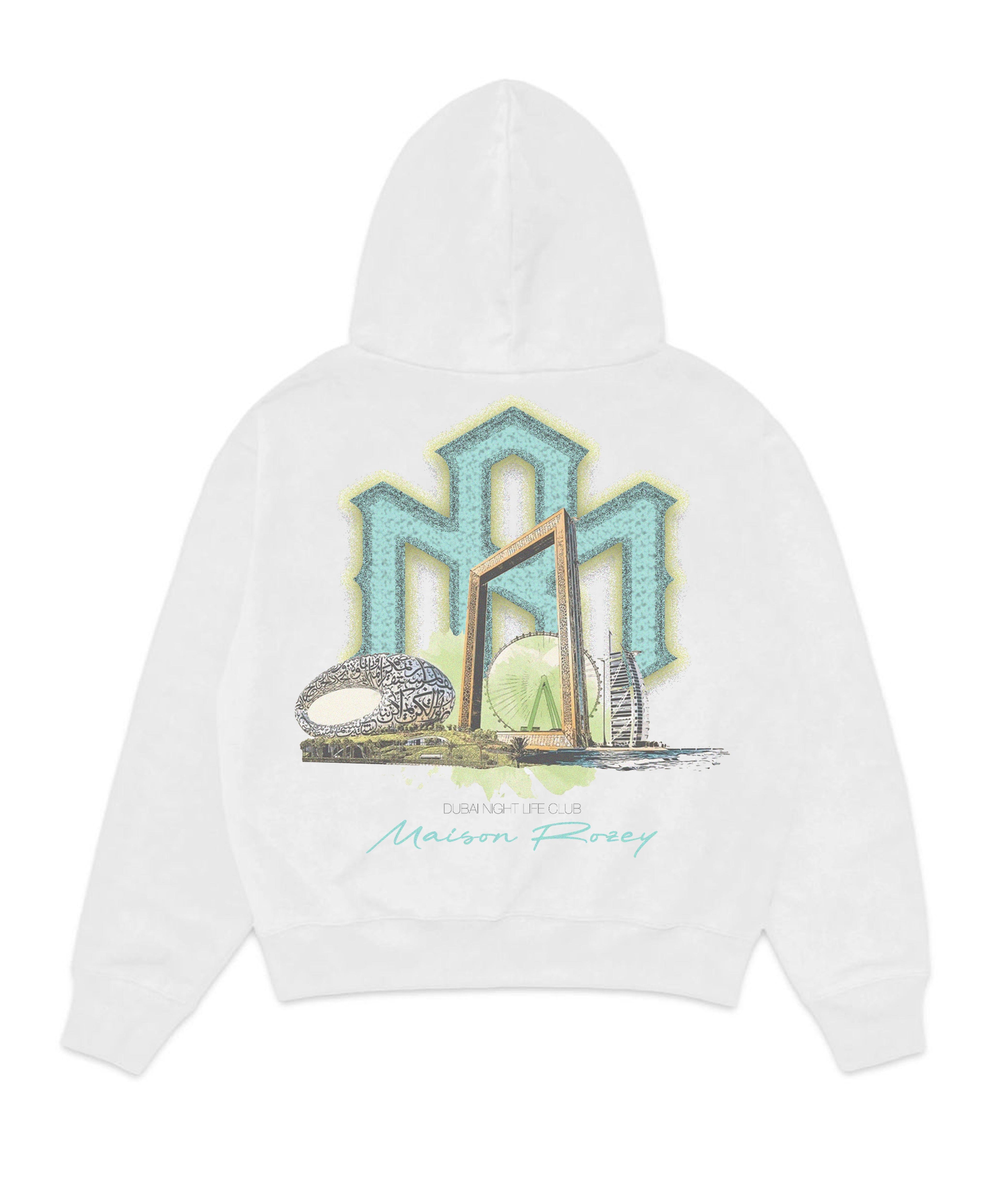 8PM In Jumeira Hoodie White